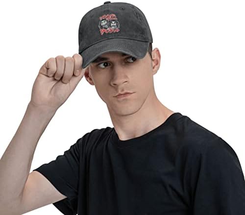 מטורף היפ ליצן הופ פלוגה בייסבול כובע לגברים נשים מתכוונן נהג משאית כובעי חיצוני ספורט כותנה אבא כובע שחור