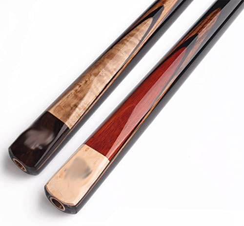 Ldchnh Snooker Cue Stick עם מקרה 9.8 ממ קצה קנדה פיר פליז פליז משותף ביליארד סיטי ערכה Snooker Stick ערכה