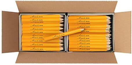 ניקולה עובד מיני עפרונות גולף ללא מחקים - 192 ספירה - קלאסי קלאסי מראש 2 HB עפרונות Pew American American
