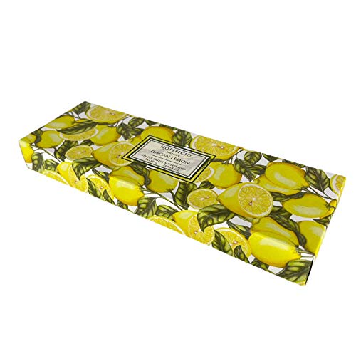 הופיפיקיו-סט מתנה, סבון טבעי משובח ביותר-לימון טוסקני, 3 על 4.58 אונקיות