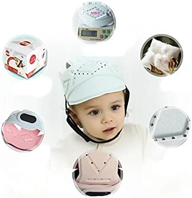 תינוק אנטי-סתיו ראש הגנת כובע לנשימה פעוט אנטי התנגשות כובע בטיחות רך נוח זיעה סופג כובע ילד בטיחות קסדת 709