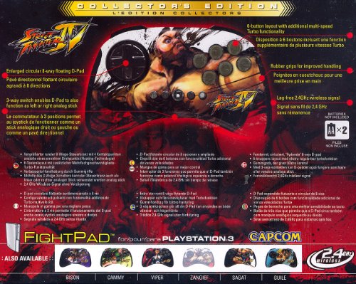 PS3 Street Fighter IV Round 2 Padepad - Zangief