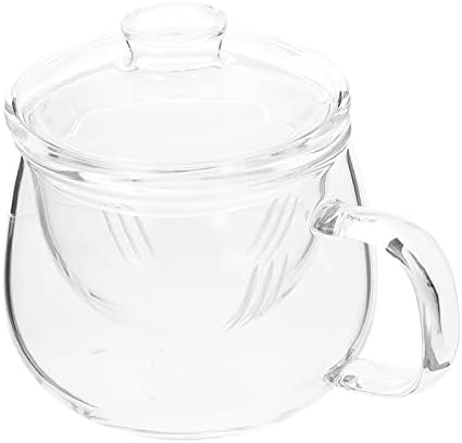 ערכת תה מתנות תה צלול זכוכית צלולה עם קומקום תה 300 מל עם קומקום תה עם כיריים סיר תה תרי