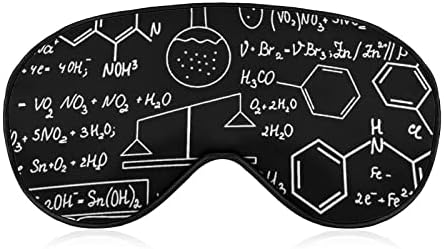 נוסחת החישוב של מסיכת שינה בכימיה מכסה מסכת עיניים קלה משקל עם מסכת עיניים עם רצועה מתכווננת לגברים נשים