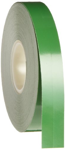 קלטת סימון קומת גבול של Brady Non -Abrasive, אורך 50 ', רוחב 1/4 , ירוק