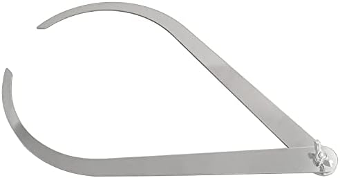 לונגדקס 10 אינץ קליפר כפוף רגל נירוסטה חימר מדידת חרס כלי קרמיקה פיסול כלי