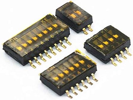 5 pcs x smd smt slide סוג סוג 1p 2p 2p 3p 4p 5p 6p 8p 10p 1.27 ממ מיקום דרך טבל מתג מגרש שחור מתג הצמד שחור - מתג הצמד שחור -